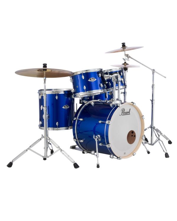 B-Stock Pearl Export EXX 5pc 22in Drum Kit High Voltage Blue
