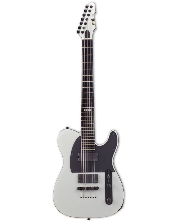 ESP E-II T-B7 Baritone 7-String Guitar, Snow White