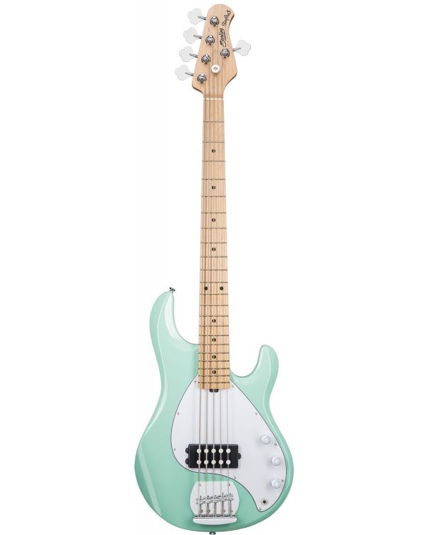 Sterling By Music Man SUB Ray5 5-String Bass, Mint Green