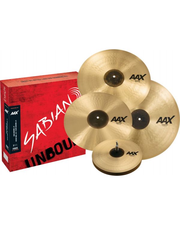 Sabian AAX Promotional Set Cymbals, Brilliant Finish