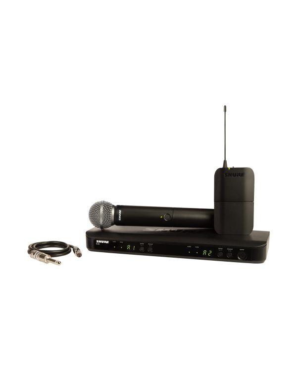 B-Stock Shure BLX1288UK Wireless Vocal and Guitar System with SM58