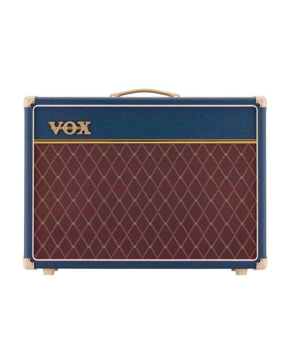 VOX AC15C1 Custom Valve Combo, Rich Blue Vinyl