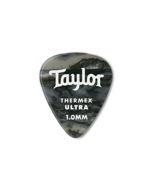 Taylor Thermex Ultra 351 Guitar Picks Black Onyx, 1.0mm (6-Pack)