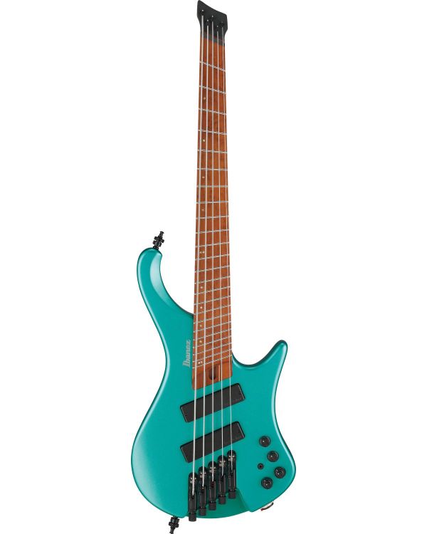 Ibanez EHB1005SMS-EMM Mscale 5-String Bass, Emerald Green Metallic