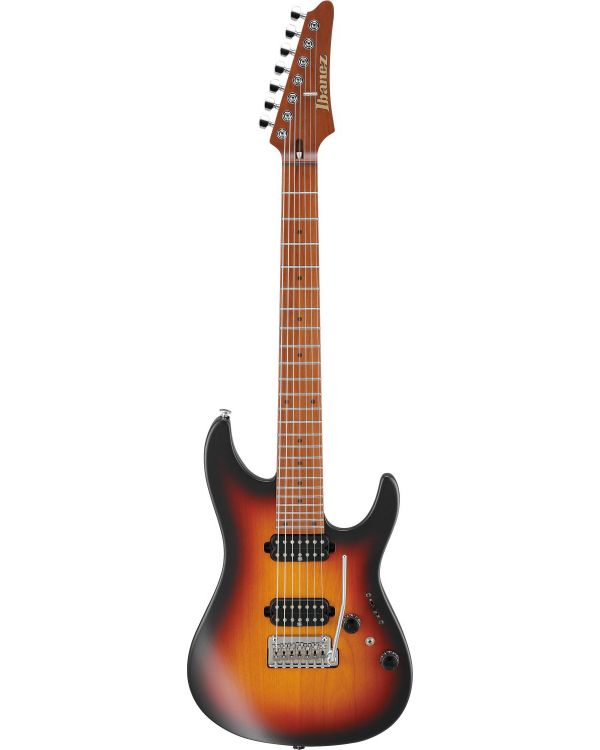 Ibanez AZ24027-TFF AZ Prestige 7-String Guitar, Tri Fade Burst Flat