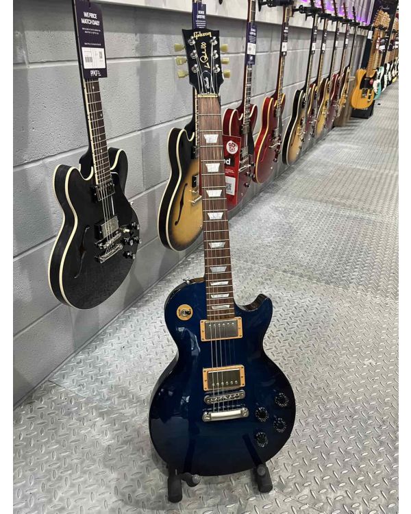 Pre-Owned Gibson 2015 Les Paul Studio Manhattan Midnight (050455)