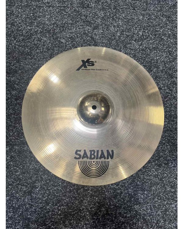 Pre-Owned Sabian XS20 16" Medium Thin Crash Cymbal (050893)