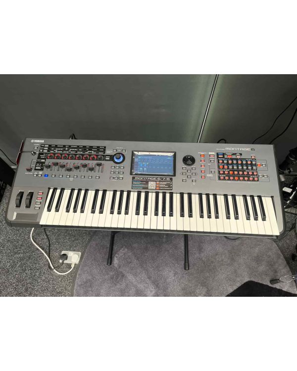 Pre-Owned Yamaha Montage 6 Synth 61 Key (051041)