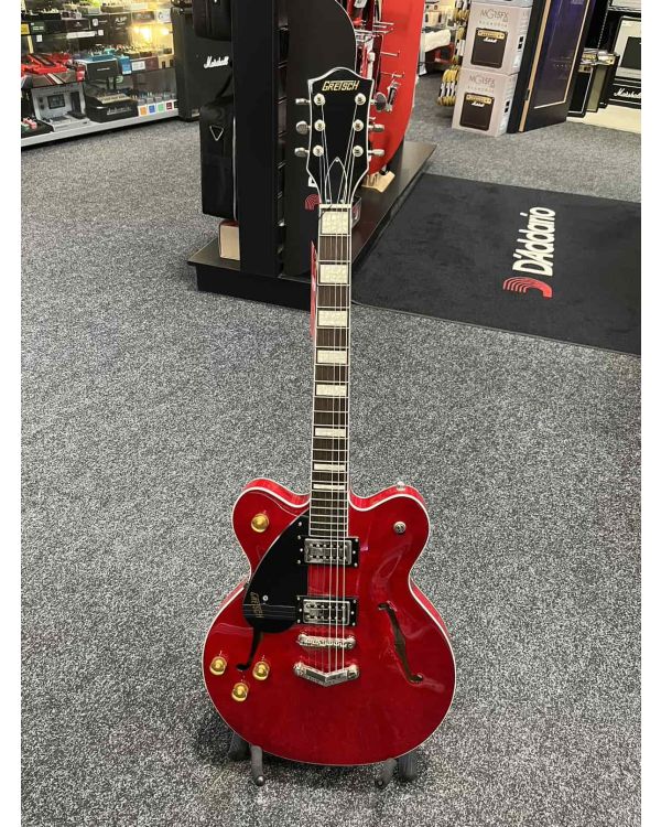 pre-owned gretsch g2622 left handed red (051715)