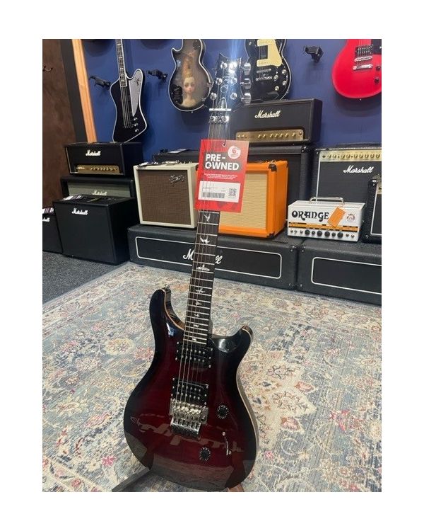 Pre-Owned  PRS se custom 24 floydrose fire red(047450)
