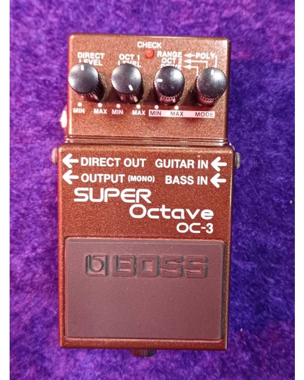 Pre-Owned Boss OC3 Super Octave Pedal (032817)