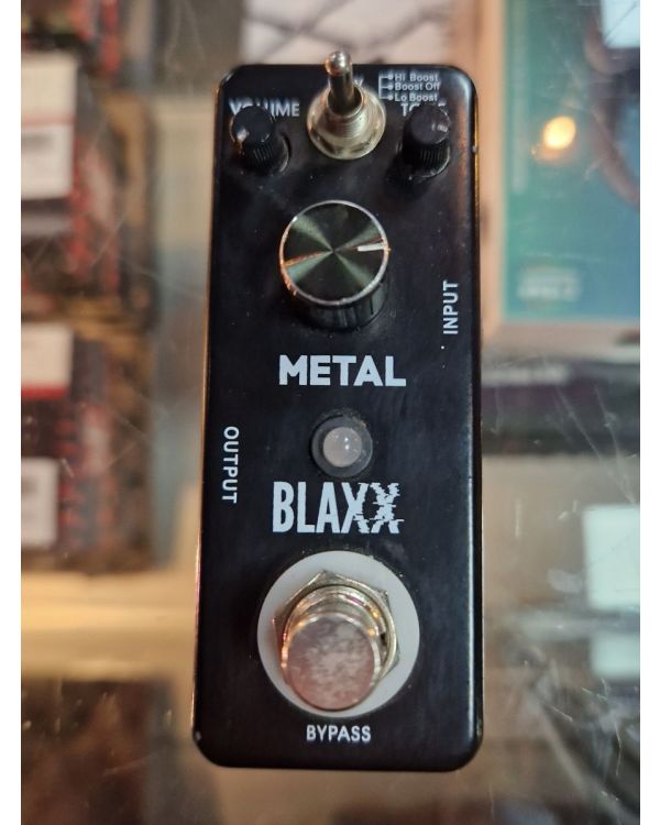 Pre-Owned Blaxx Heavy Metal Mini Effects Pedal (044299)