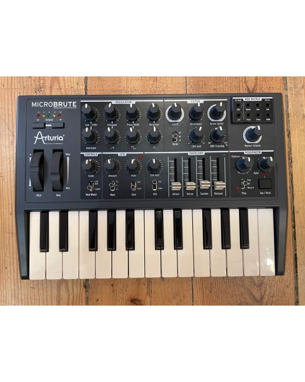 Pre-Owned Arturia MicroBrute Analogue Synth (021245)