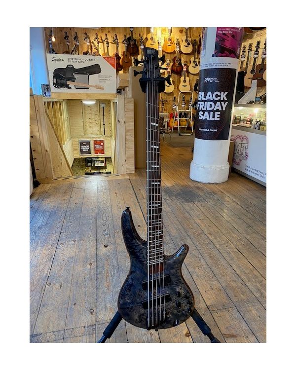 Pre-Owned Ibanez SRMS805-DTW Multiscale 5-String Bass, Deep Twilight (024812)