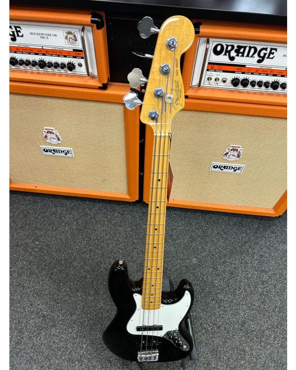 Pre-Owned American Standard Jazz Bass MN, Black (042804)