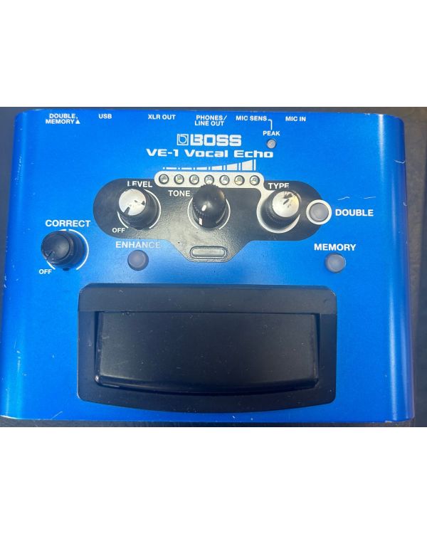 Pre-Owned Boss VE-1 Vocal Processor Pedal (044441)