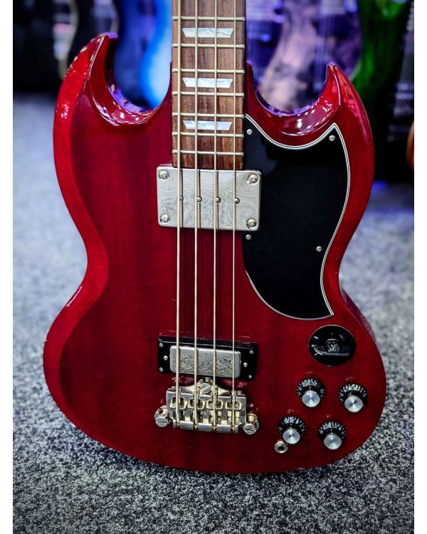 Pre-Owned Epiphone EB-3 SG Bass Guitar, Cherry (040525)