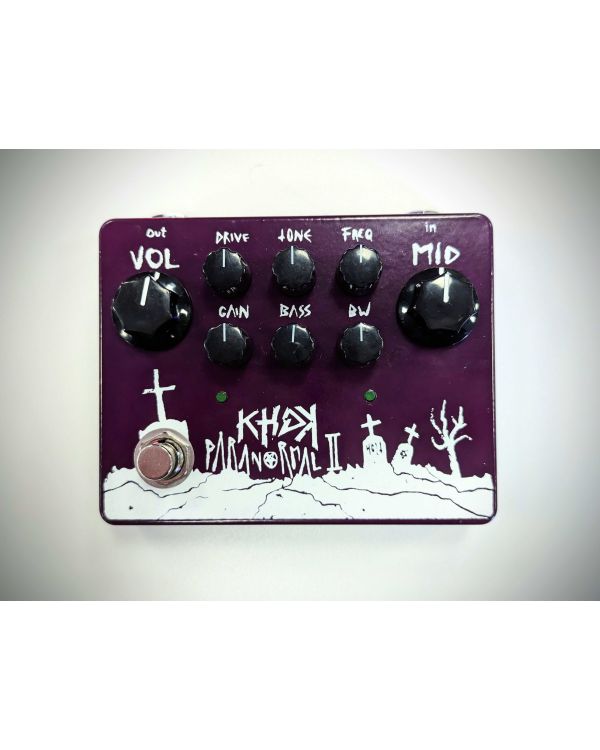 Pre-Owned KHDK Paranormal II EQ Overdrive Pedal, Limited Purple