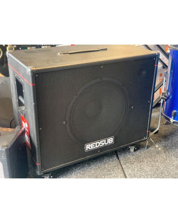 Pre-Owned Red Sub 1X15 Bass Cab 300w 8 Ohms (046749)