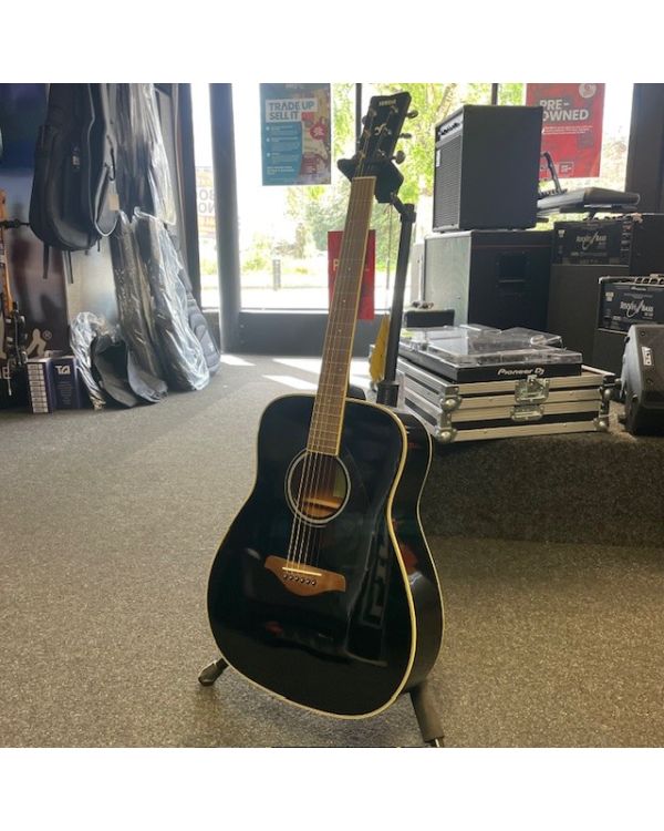 Pre-Owned Yamaha FG820 MKII Acoustic Guitar, Black (047315)