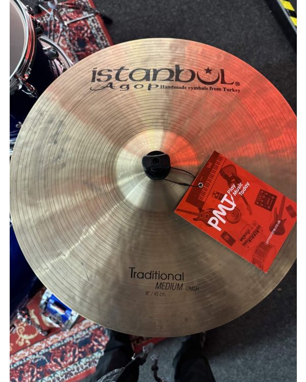 Pre-Owned Istanbul Agop 18" Traditional Crash Cymbal