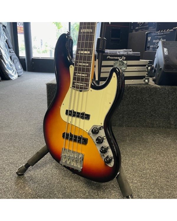 Pre-Owned Fender American Ultra Jazz Bass V, Ultraburst (047907)