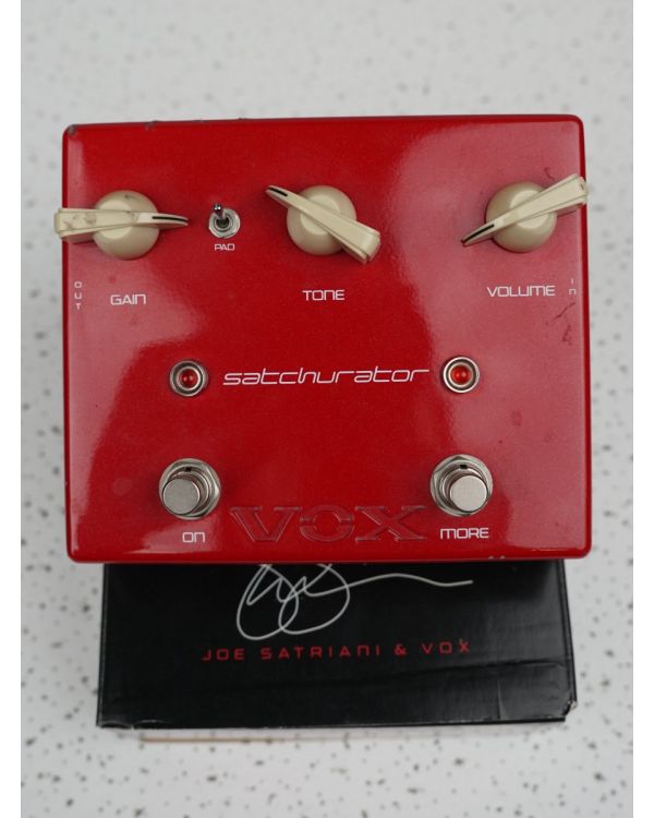 Pre-Owned VOX Satchurator Joe Satriani Distortion Pedal (000053)
