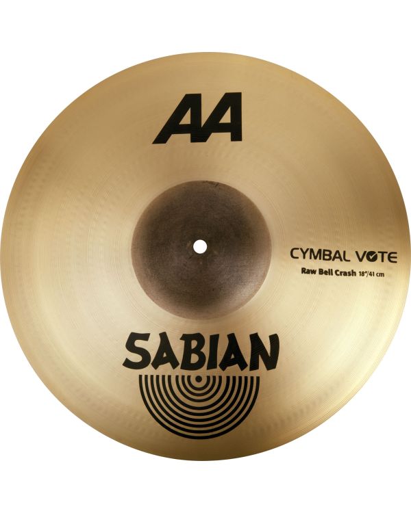 Sabian AA Raw Bell 18" Crash Cymbal