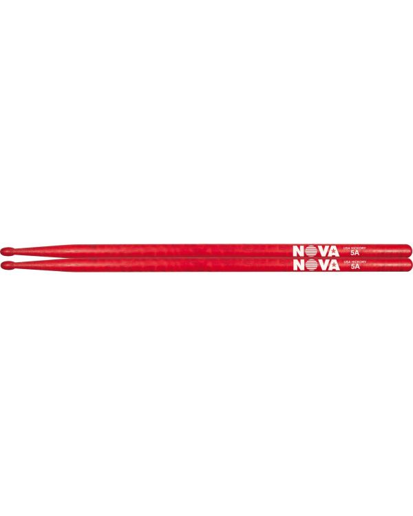 VIC Firth Nova 5A Drumsticks RED (pair)