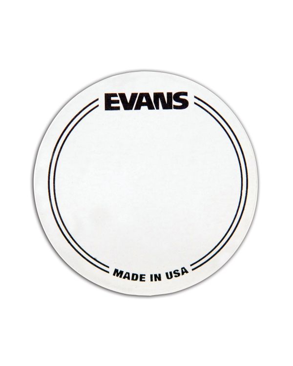 Evans EQ Single Pedal Patch, Clear Plastic