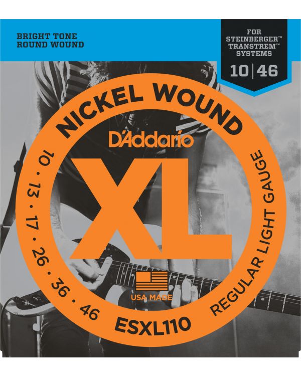 DAddario ESXL110 Guitar Strings, Regular Light, Double  End, 10-46