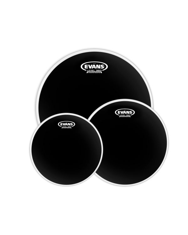 Evans Onyx 2-Ply Tompack Coated, Rock (10 inch, 12 inch, 16 inch)