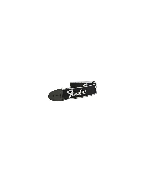 Fender Running Logo Strap, Black