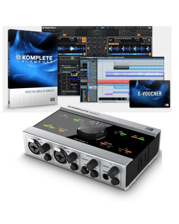 B-Stock Native Instruments Komplete Audio 6 Audio Interface