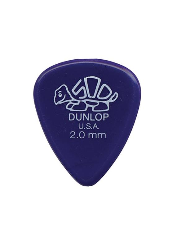 Dunlop 41P200 Delrin Standard Players Pack 2.0mm (12 Pack) 