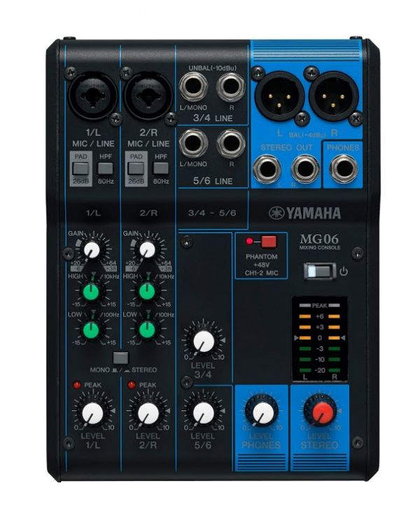Yamaha MG06 Mixing Desk
