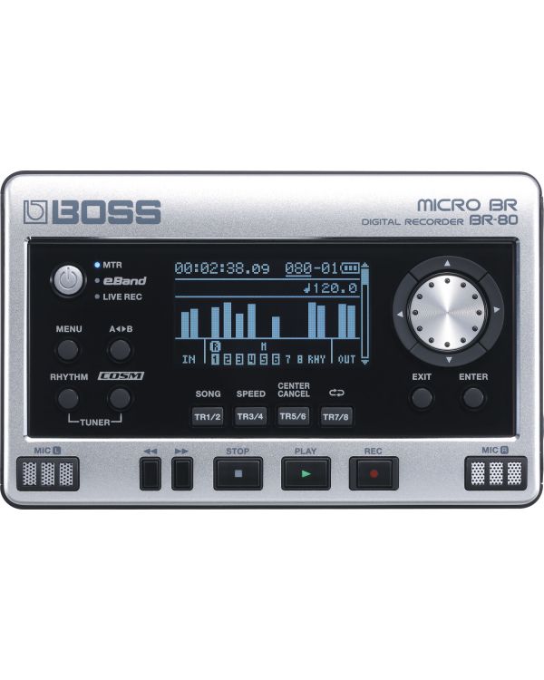 Boss Micro BR-80 Portable Digital Recorder
