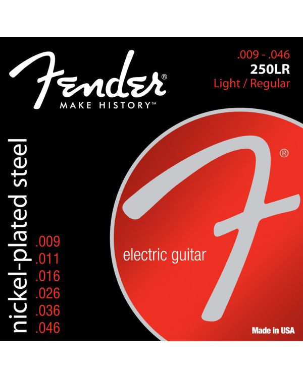 Fender Super 250 Guitar Strings Nickel Plated Steel Ball END 250L 9-42