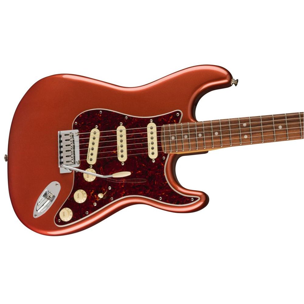 Fender Player Plus Stratocaster, PF, Aged Candy Apple Red