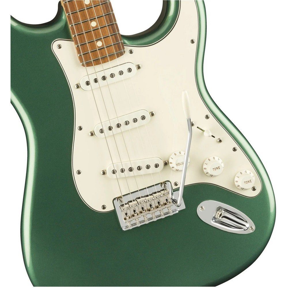 Fender FSR Player Stratocaster PF Guitar, Sherwood Green Metallic