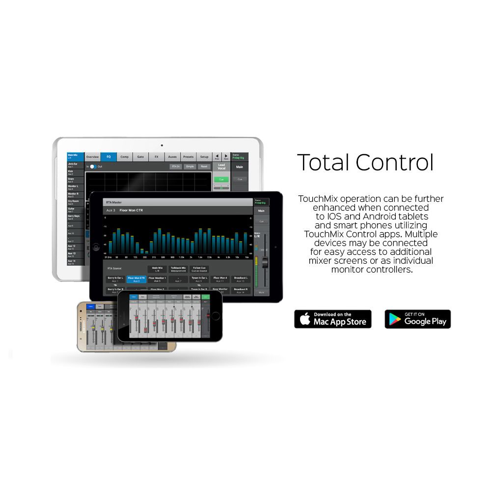 QSC TouchMix-30 Pro 32-Channel Digital Mixer | PMT Online