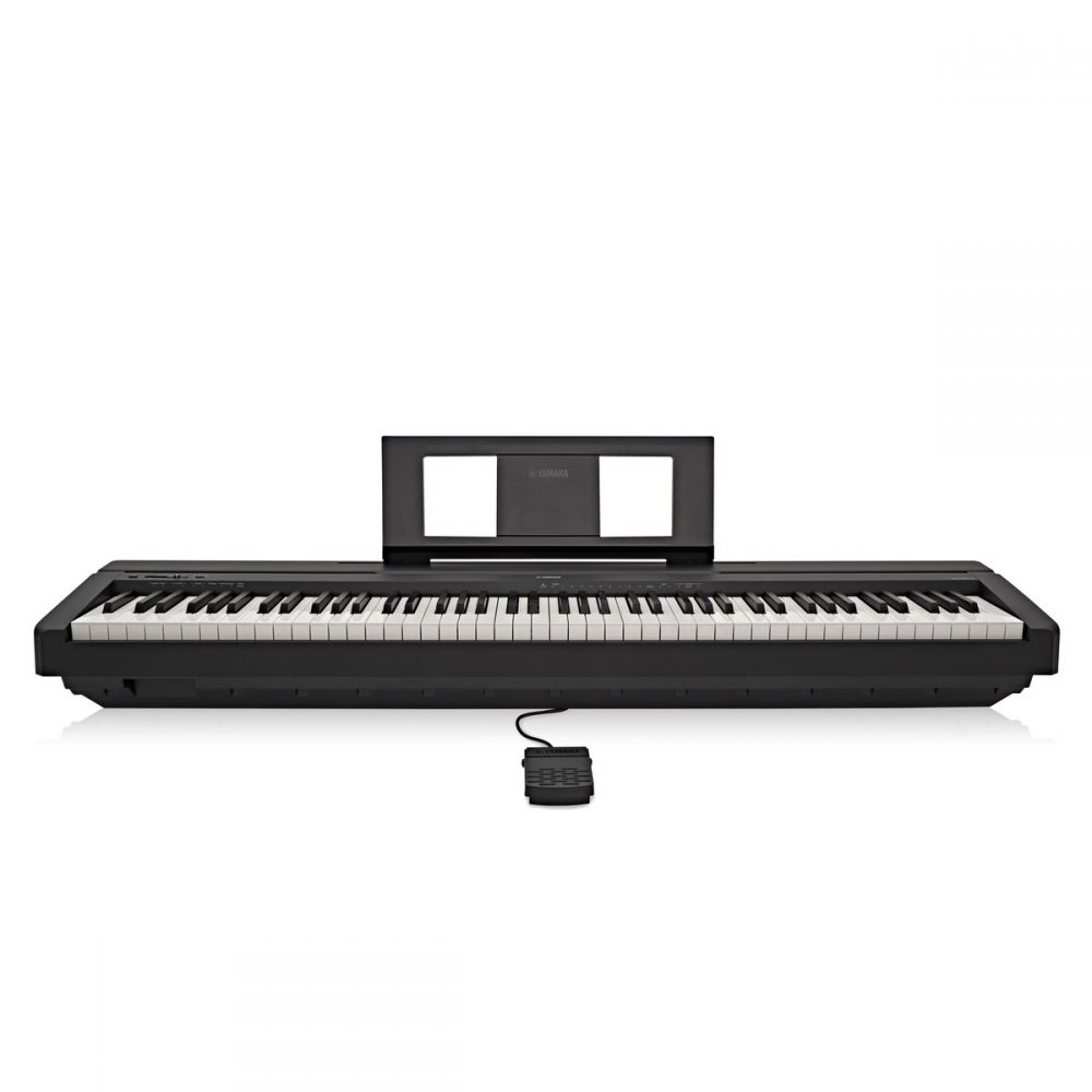 Yamaha P45 Digital Piano Keyboard, Black