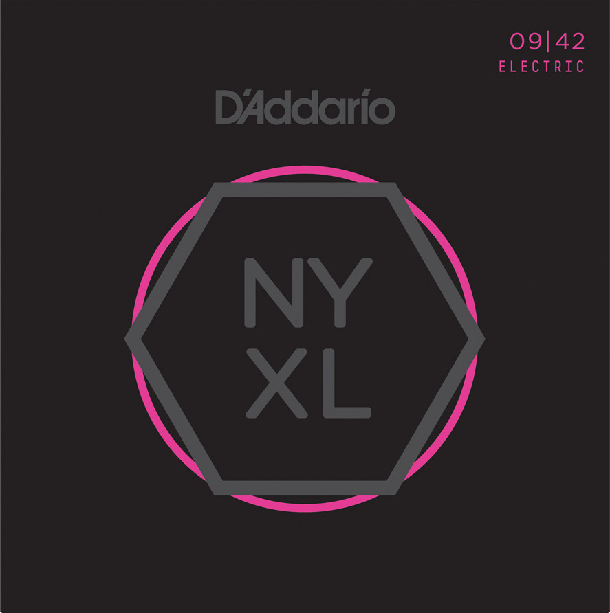 An image of D'Addario NYXL0942 Electric Guitar Strings,Super Light 09-42 - Gift for a Guitar...