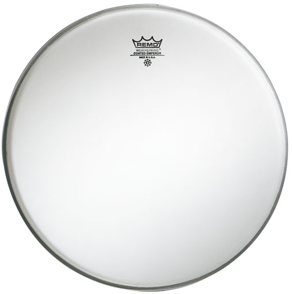 An image of Remo 10" Emperor Coated Tom / Snare Head | PMT Online