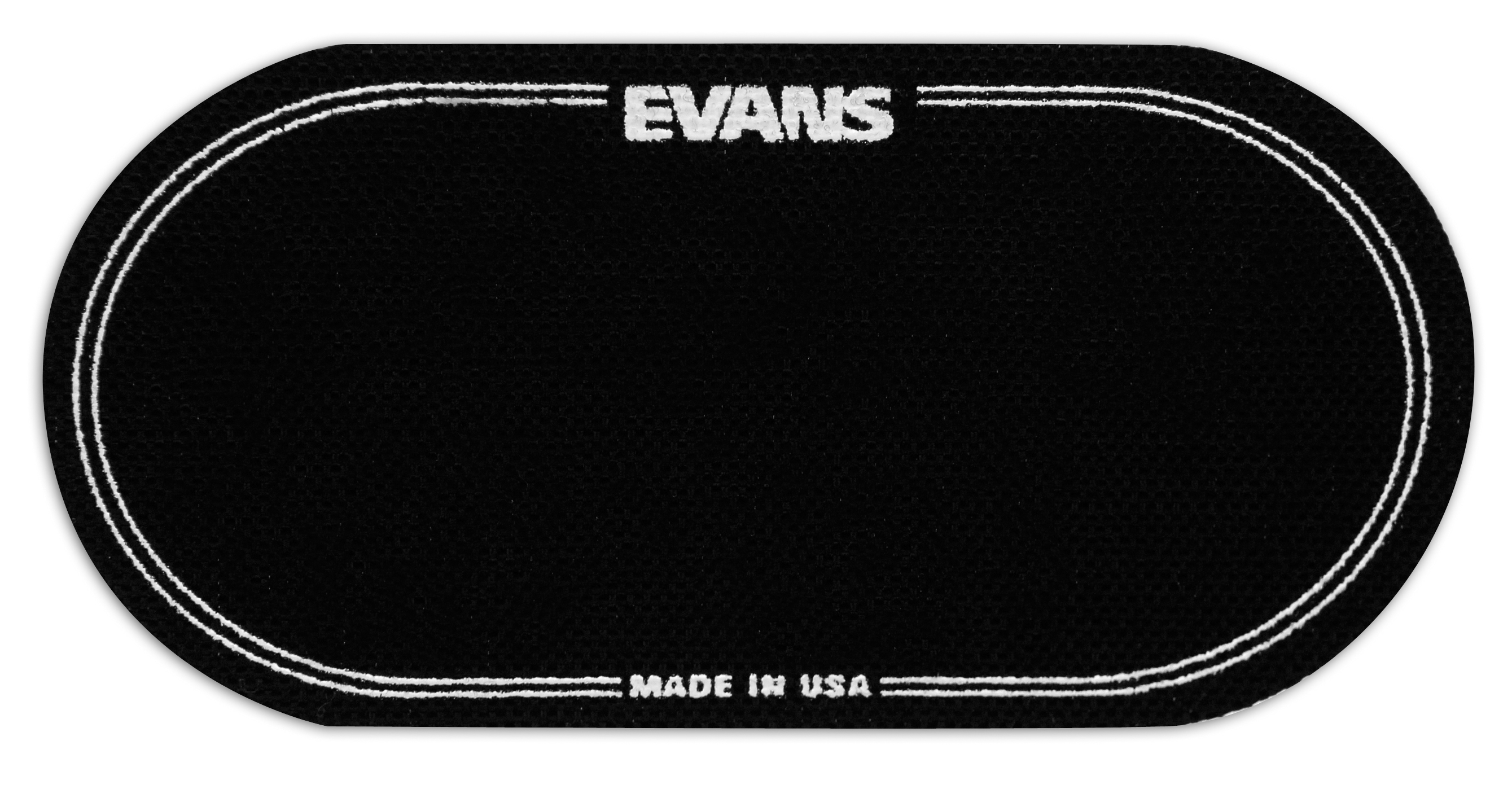 An image of Evans EQ Double Pedal Patch, Black Nylon | PMT Online
