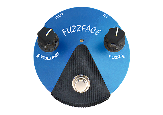 An image of Dunlop FFM1 Fuzz Face Mini Silicone Guitar Pedal