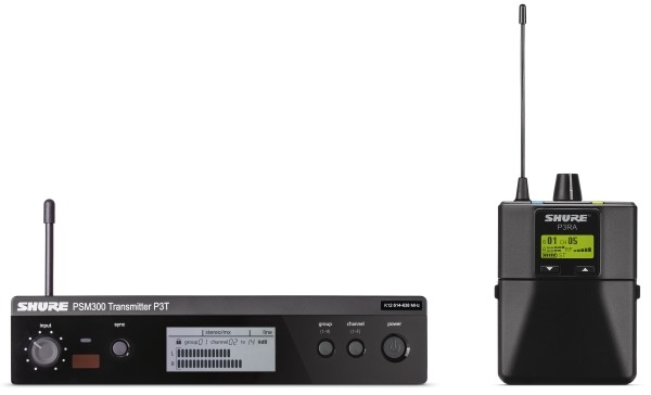 An image of Shure PSM300 Premium Personal Wireless Monitor System | PMT Online