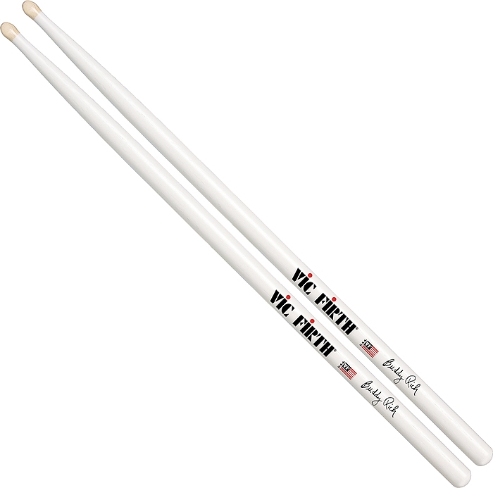 An image of Vic Firth Signature Series Buddy Rich Wood Drumstick (Pair) | PMT Online