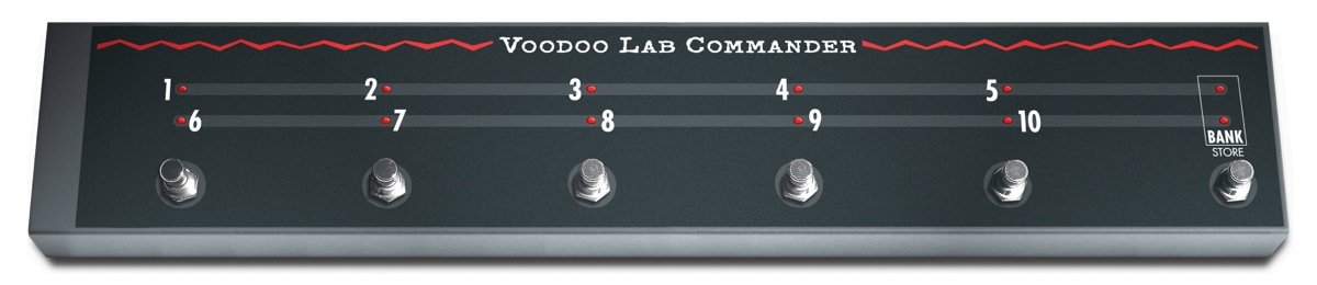 An image of Voodoo Lab VL-PC Commander MIDI Pedal | PMT Online