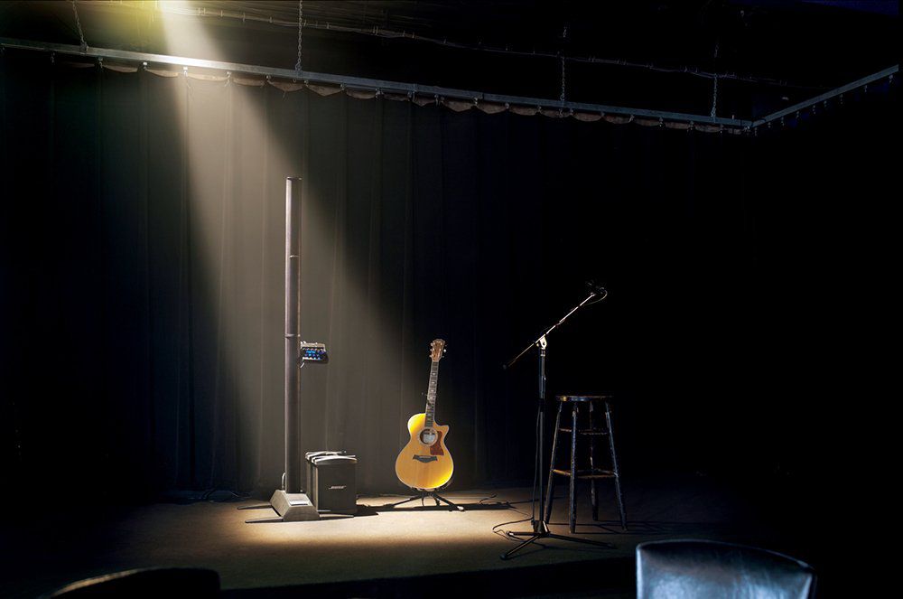 pa system for acoustic guitar and vocals